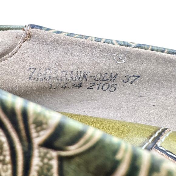 L’Artiste Spring Step | Women | Zagabank Art Knit Leather Slip-On Shoes | US 6.5 - Picture 7 of 13